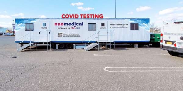 massapequa covid mobile testing trailer